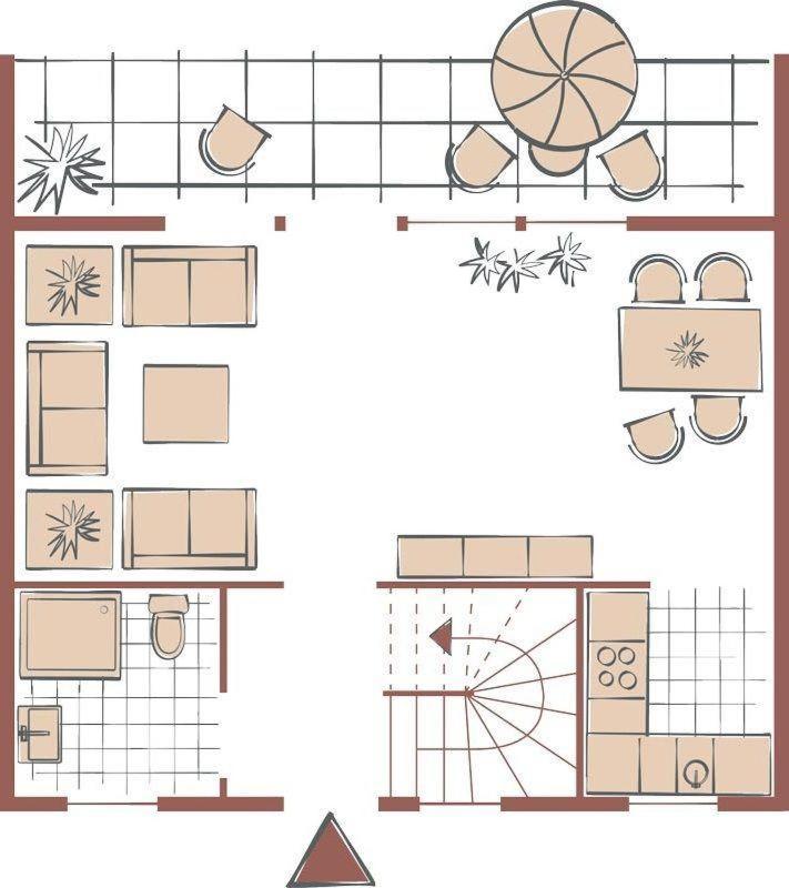 Großenbrode Am-Hohen-Ufer-Reetdach-Haus-Ocean-Breeze-136 빌라 외부 사진